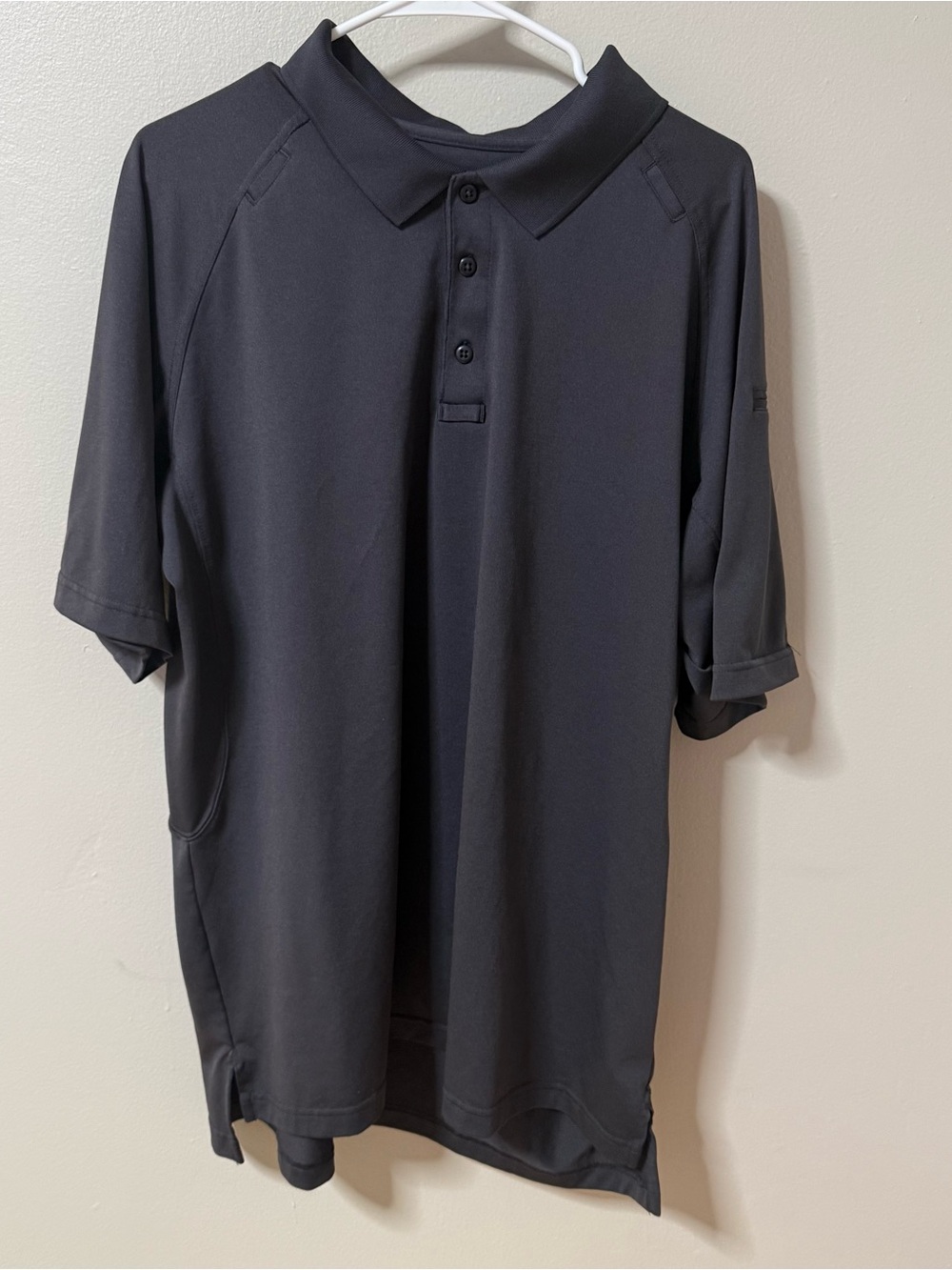 5.11 Tactical Polo Mens XL Dark Gray Performance Short Sleeve Uniform Shirt